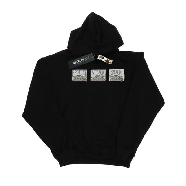 Star Wars Womens/Ladies The Mandalorian The Child Tiles Hoodie