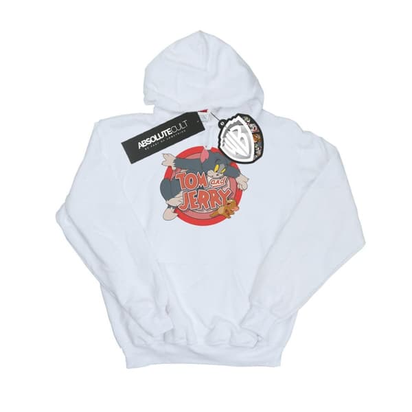 Tom And Jerry Girls Classic Catch Hoodie