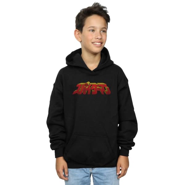 Marvel Pojkar Spider-Man huvtröja med japansk logotyp