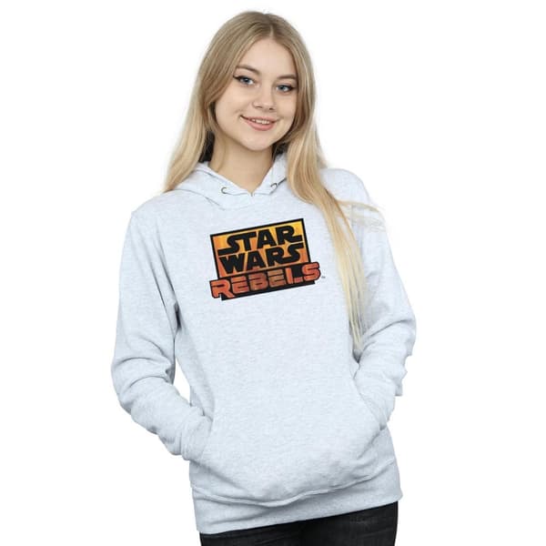 Star Wars Womens/Ladies Rebels Logo Hoodie