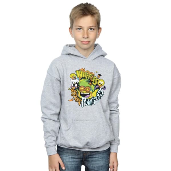 DC Comics Boys Teen Titans Go Waffle Mania Hoodie