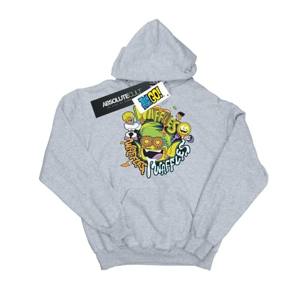 DC Comics Boys Teen Titans Go Waffle Mania Hoodie