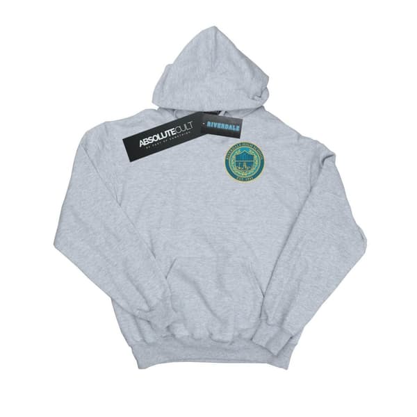 Riverdale Huvtröja med brösttryck och High School Crest för damer/damer