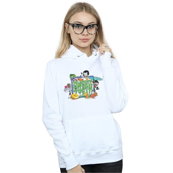 DC Comics Womens/Ladies Teen Titans Go Sweet Tooth Hoodie
