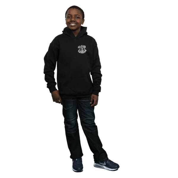 The Police Boys Illegal Records Eagle Chest Hoodie
