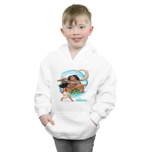 Disney Moana And Maui Wave-hoodie för pojkar