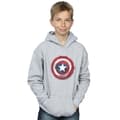Miniatyrbillede 2 af 3: Marvel Boys Captain America Splatter Shield Hoodie