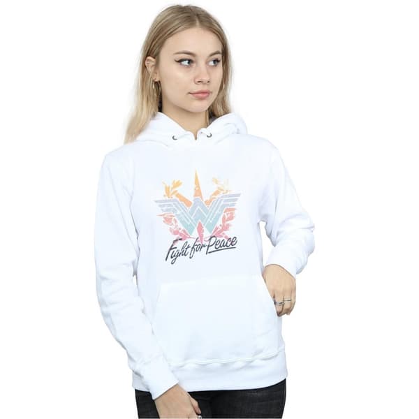 DC Comics Womens/Ladies Wonder Woman Fight For Peace Hoodie