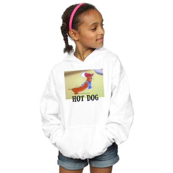 Tom And Jerry Girls Hot Dog Hoodie