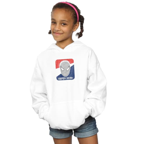 Marvel Spider-Man Superhero Sports Hoodie för flickor
