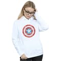 Pikkukuva 2 / 3: Marvel Womens/Ladies Captain America Pixelated Shield Hoodie