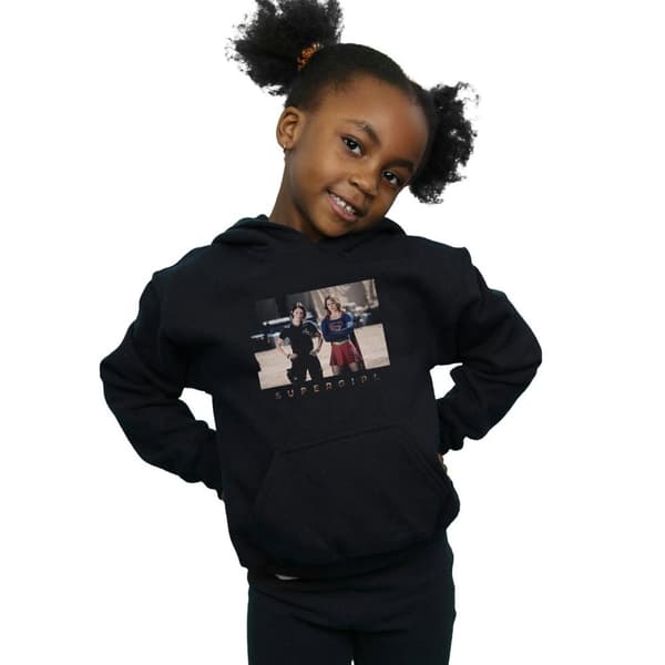 DC Comics Girls Supergirl TV Series Sisters Photograph Hoodie