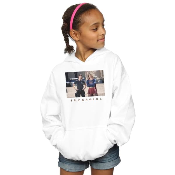 DC Comics Girls Supergirl TV Series Sisters Photograph Hoodie