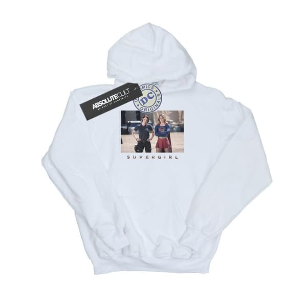 DC Comics Girls Supergirl TV Series Sisters Photograph Hoodie