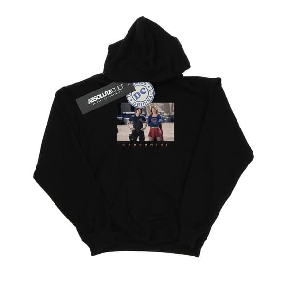DC Comics Girls Supergirl TV Series Sisters Photograph Hoodie