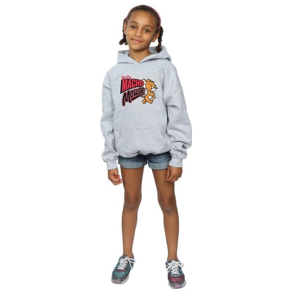 Tom And Jerry Girls Macho Mouse Hoodie