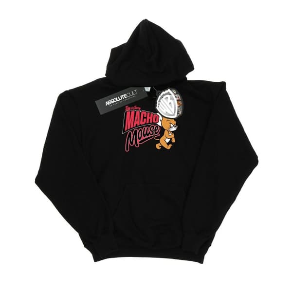 Tom And Jerry Girls Macho Mouse Hoodie