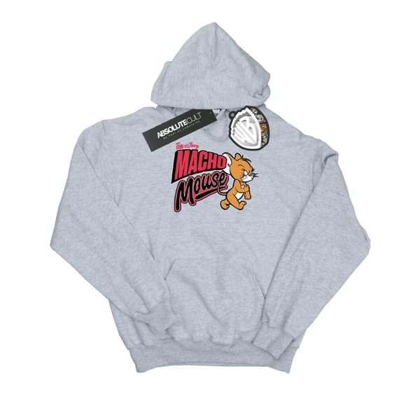 Tom And Jerry Girls Macho Mouse Hoodie