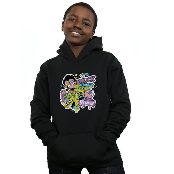 DC Comics Boys Teen Titans Go Knock Knock Hoodie