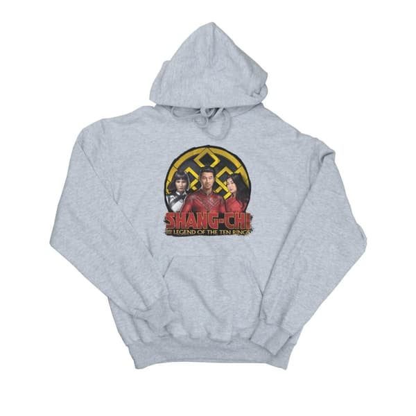 Marvel Girls Shang-Chi And The Legend Of The Ten Rings Group Logo Emblem Hoodie