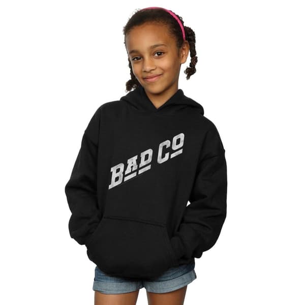 Bad Company Girls Distressed Logo Hoodie