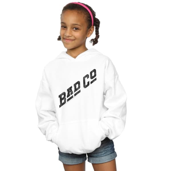 Bad Company Girls Distressed Logo Hoodie