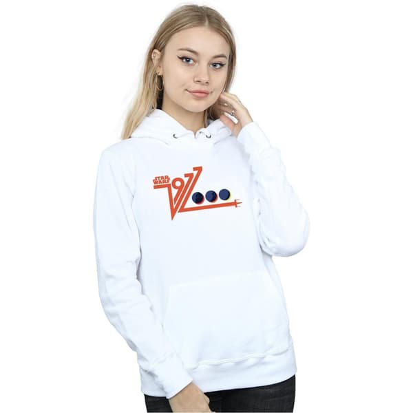 Star Wars Womens/Ladies Retro 1977 Death Star Hoodie