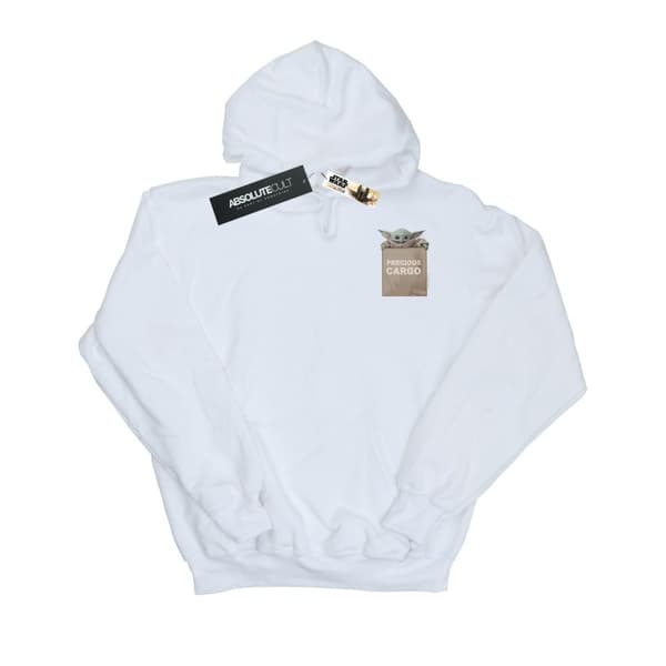 Star Wars Kvinnor/Ladies The Mandalorian Precious Cargo Faux Pocket Hoodie
