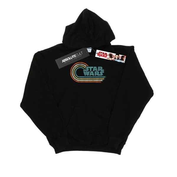Star Wars Retro Wave Logo-huvtröja för damer/kvinnor