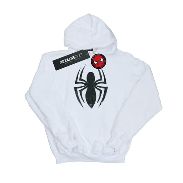 Marvel Girls Spider-Man Ultimate Spider Logo Hoodie
