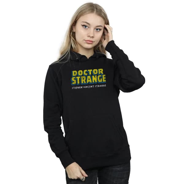 Marvel Womens/Ladies Doctor Strange AKA Stephen Vincent Strange Hoodie