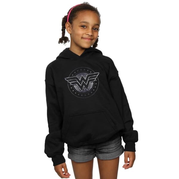 DC Comics Wonder Woman Star Shield-hoodie för flickor