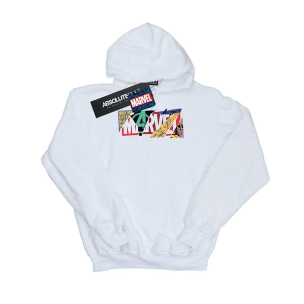 Marvel Boys Collage Logo Hoodie