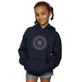 Miniatyrbillede 2 af 3: Marvel Girls Captain America Ornamental Shield Hoodie