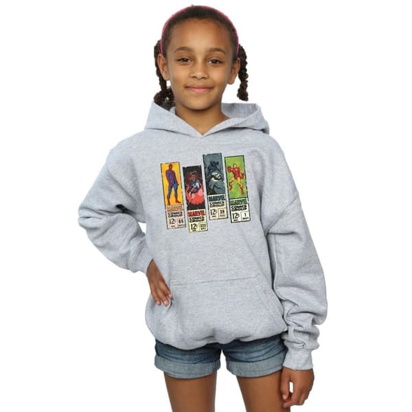 Marvel Girls Comic Strips Hoodie