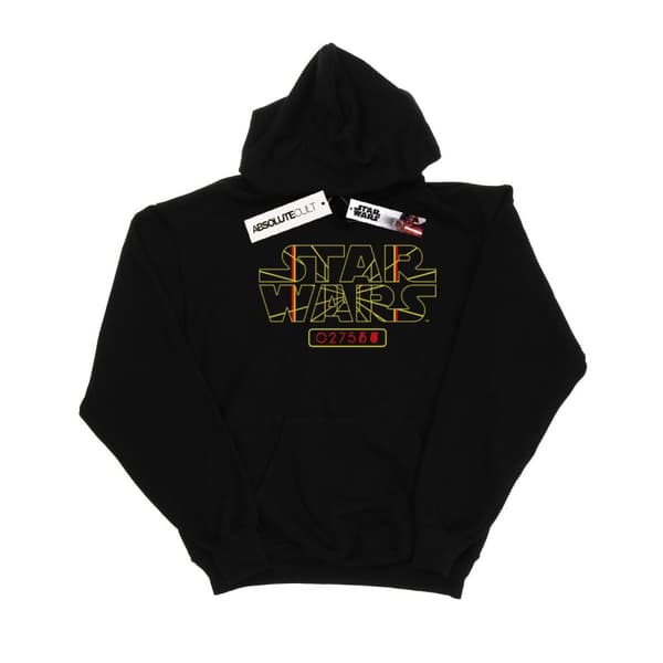 Star Wars Womens/Ladies Target Logo Hoodie Black S