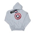 Miniatyrbild 1 av 3: Marvel Captain America Splatter Shield-hoodie för flickor