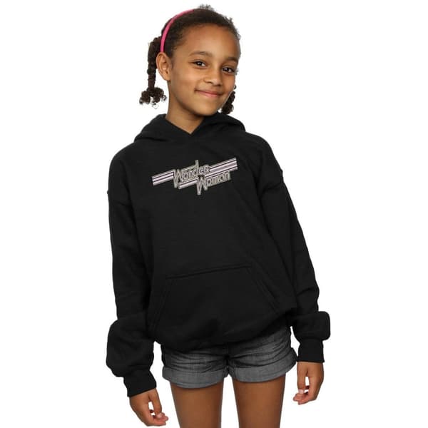 DC Comics Girls Wonder Woman Lines Logo Hoodie