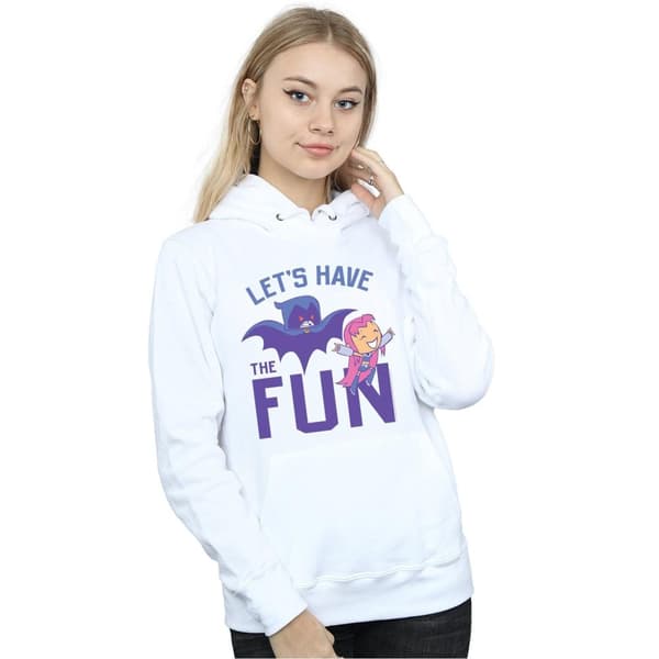 DC Comics Womens/Ladies Teen Titans Go Let´s Have The Fun Hoodie