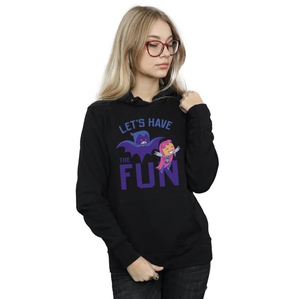 DC Comics Womens/Ladies Teen Titans Go Let´s Have The Fun Hoodie