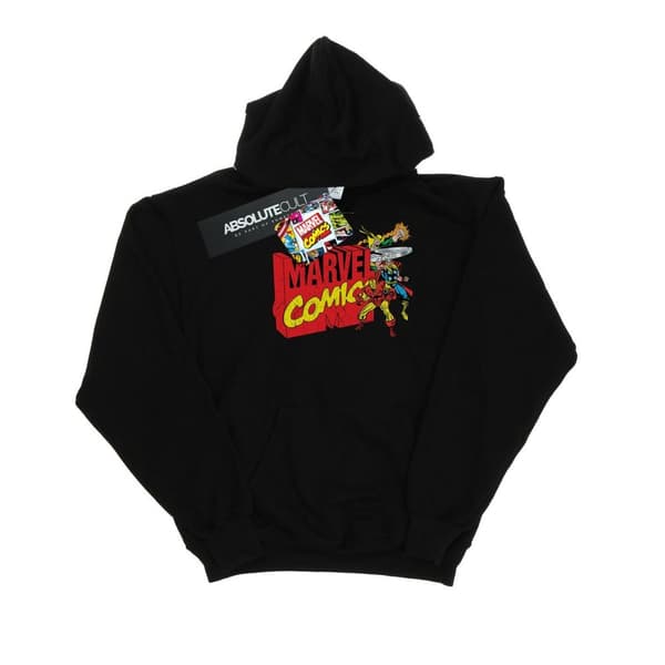 Marvel Comics Womens/Ladies Vintage Logo Blast Hoodie