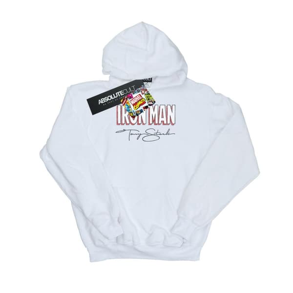 Marvel Kvinnor/Ladies Iron Man AKA Tony Stark Hoodie