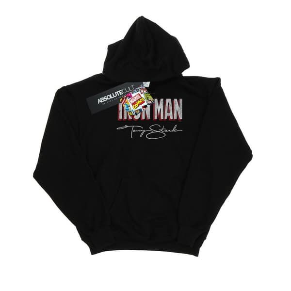 Marvel Womens/Ladies Iron Man AKA Tony Stark Hoodie