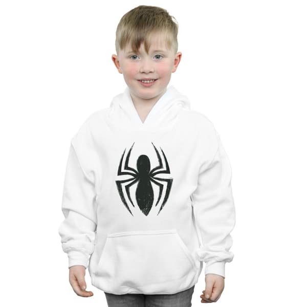 Marvel Boys Spider-Man Ultimate Spider Logo Hoodie