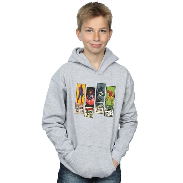 Marvel Boys Comic Strips Hoodie