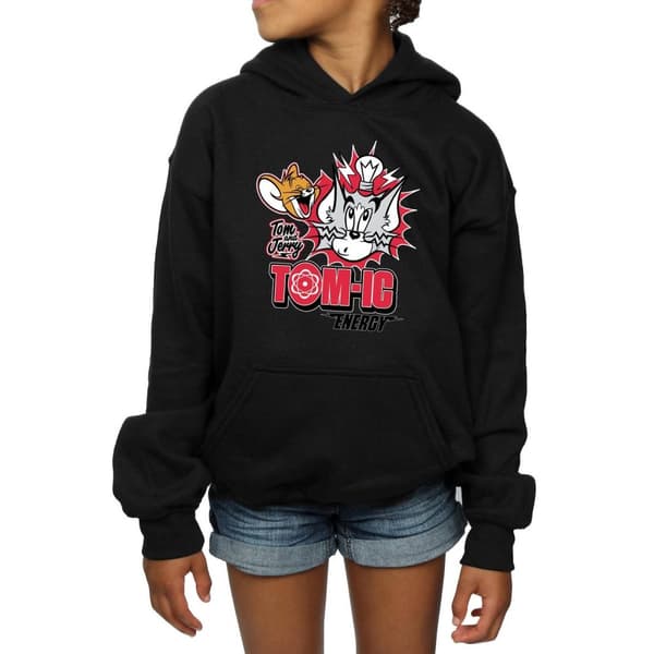 Tom And Jerry Girls Tomic Energy Hoodie
