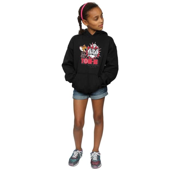 Tom And Jerry Girls Tomic Energy Hoodie