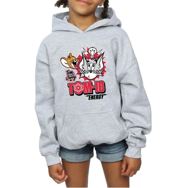 Tom And Jerry Girls Tomic Energy Hoodie