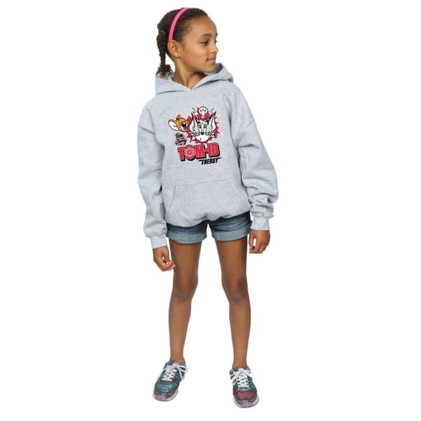 Tom And Jerry Girls Tomic Energy Hoodie