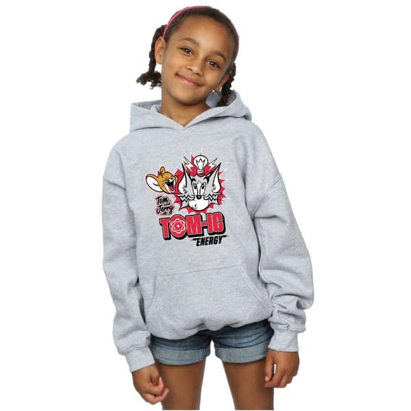 Tom And Jerry Girls Tomic Energy Hoodie